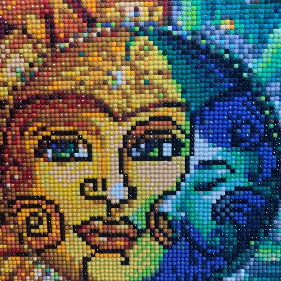 Moon & Sun on 14 x 14" Canvas - Picture 6 of 9